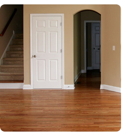 Hardwood floor installation